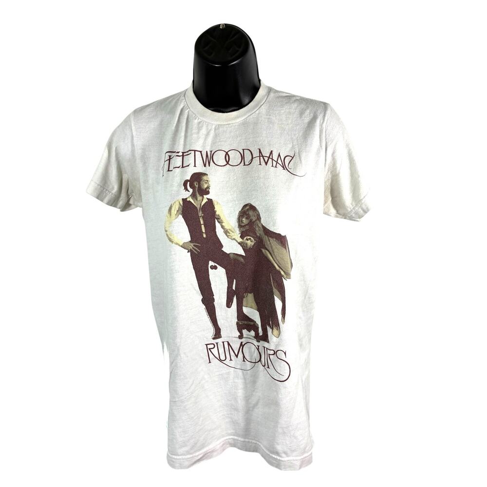 Fleetwood Mac Rumours T Shirt Small White Stevie Nicks